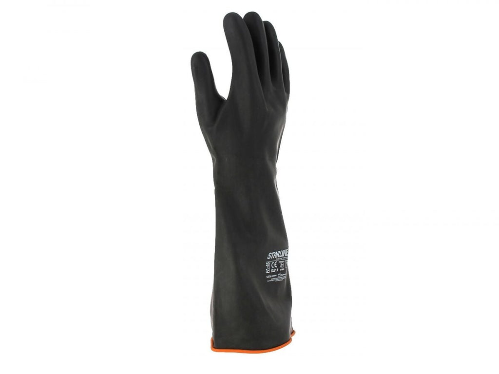 Starline H1-45 Doğal Kauçuk 45 cm Uzun İş Eldiveni (Yağlı Ortamlar) koruyucu ürün görseli