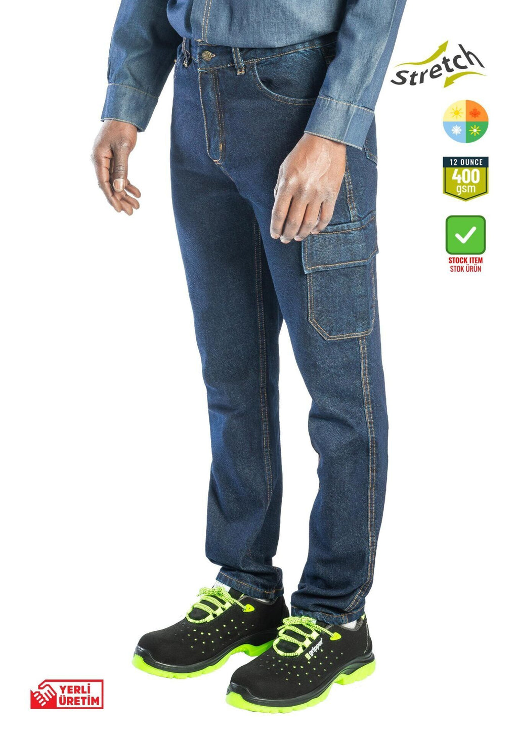 Safesawa Ranger Kot Pantolon 400 gsm iş güvenliği ekipmanı