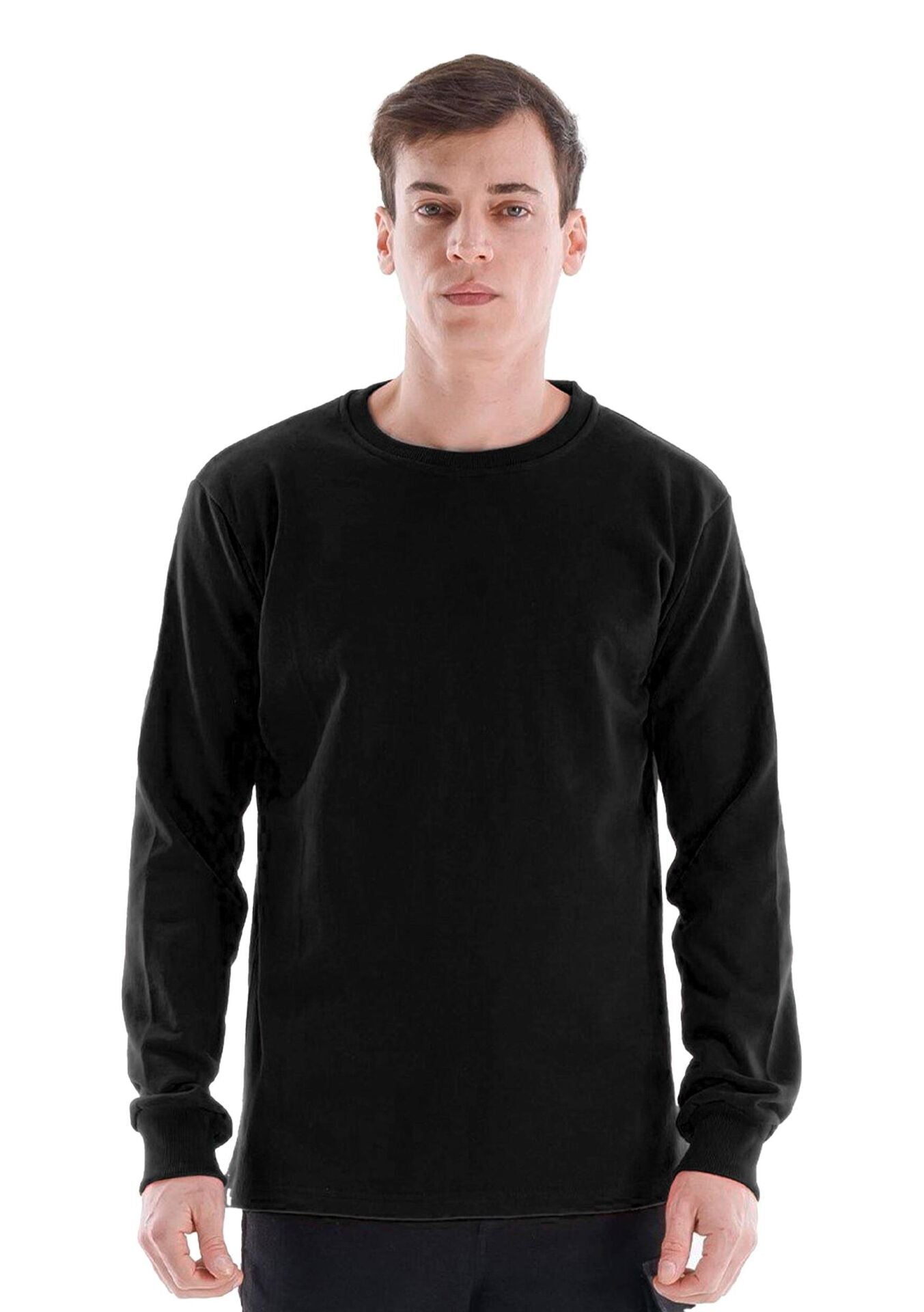 Safesawa Regular Bisiklet Yaka Sweatshirt  240 gsm iş güvenliği ekipmanı