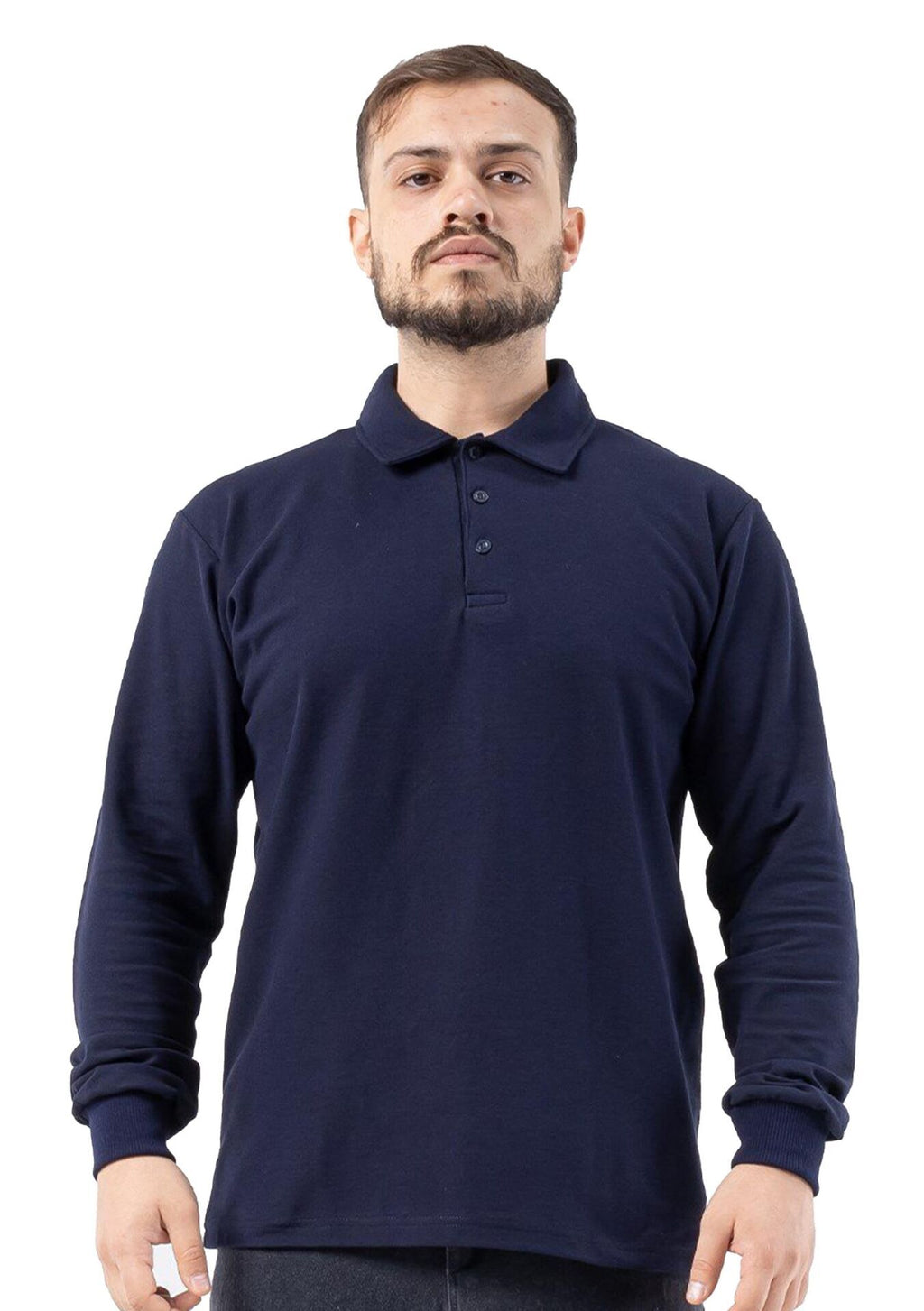 Safesawa Regular Polo Pike Uzun Kollu Tişört 200 gsm iş güvenliği ürünü