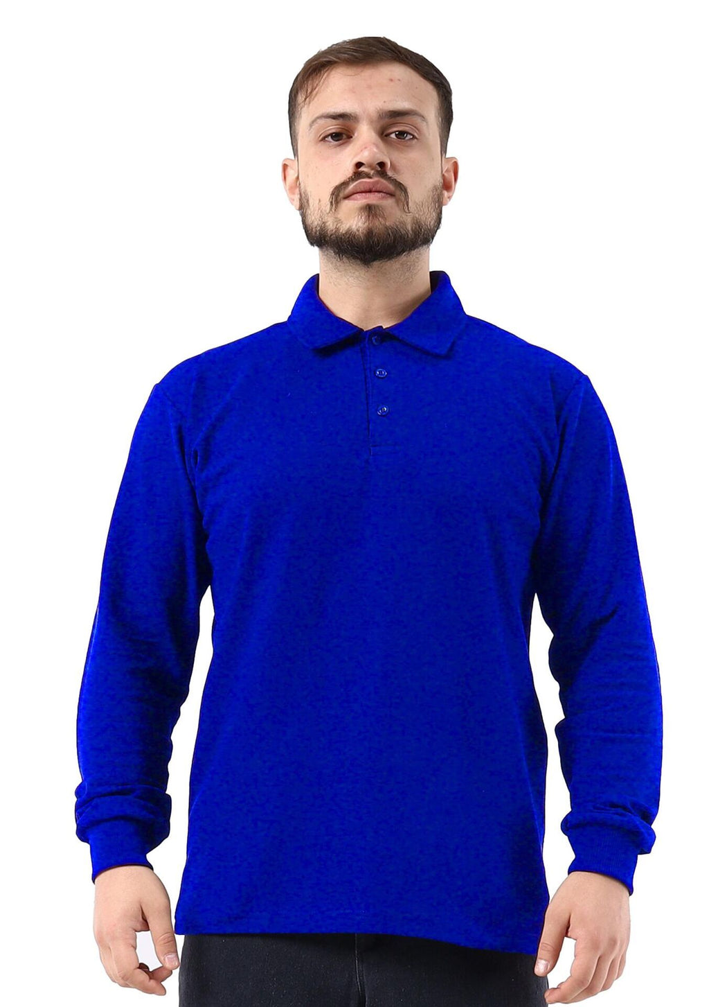 Safesawa Regular Polo Pike Uzun Kollu Tişört 200 gsm iş güvenliği ekipmanı