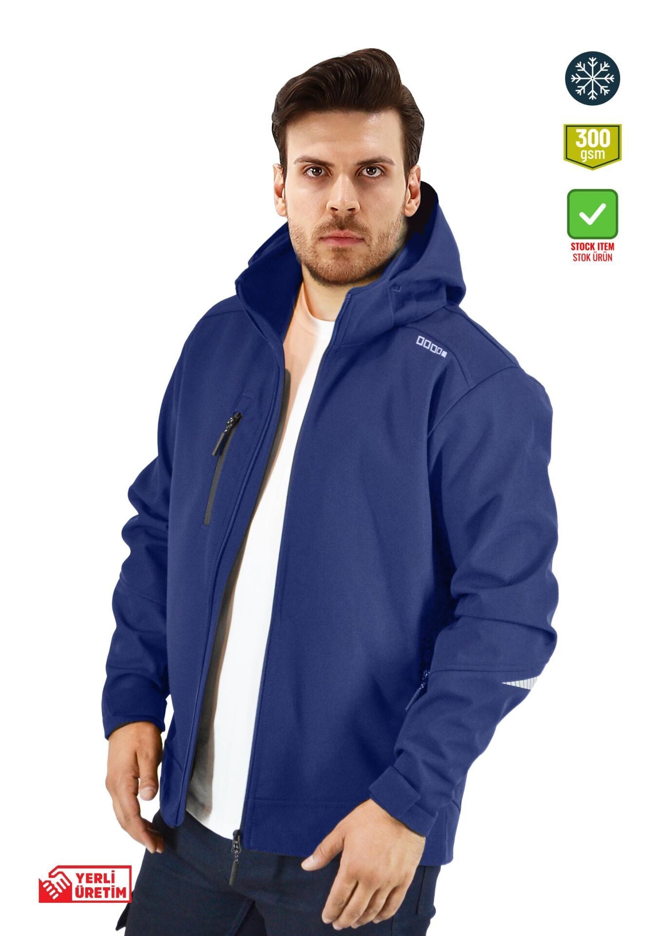 Safesawa Rubi Softshell İş Montu / Lacivert iş güvenliği ekipmanı