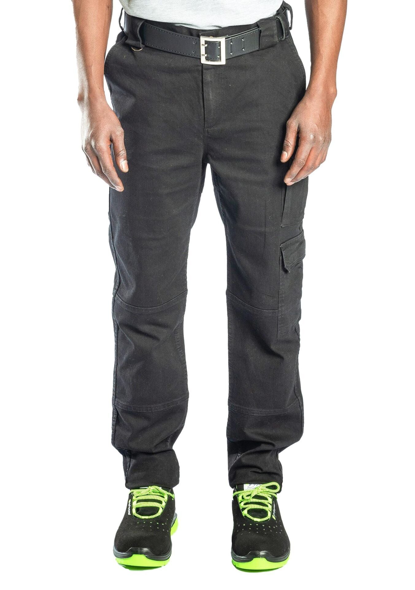 Safesawa Star Kot Pantolon Siyah 340 gsm iş güvenliği ekipmanı