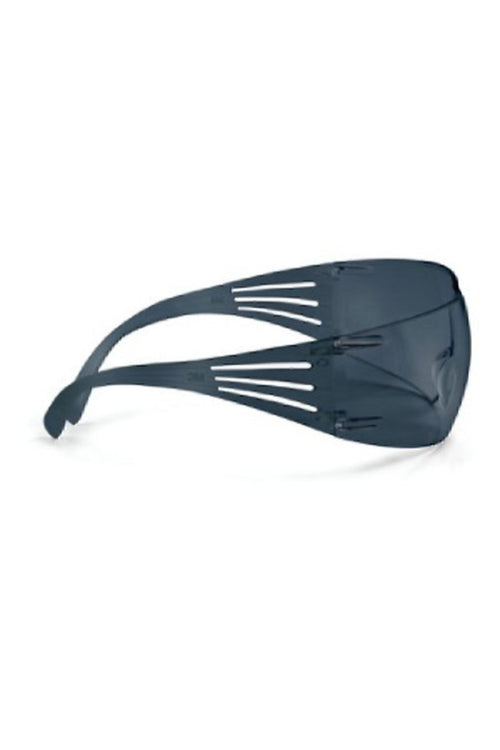 3M SF202 SecureFit gri füme lens iş gözlüğü ön görünüm