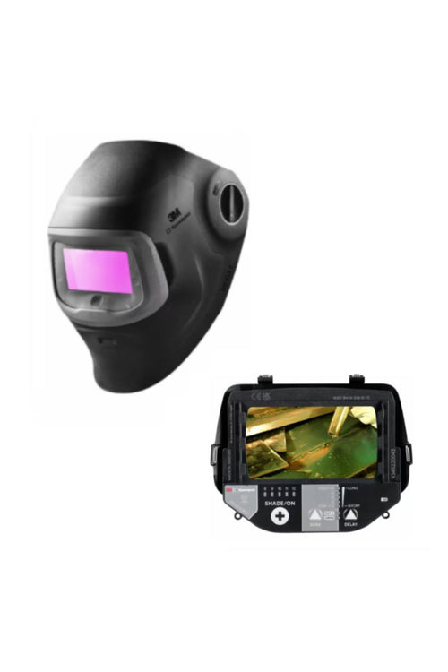 3M Speedglas G5-03 E otomatik kararan kaynak maskesi ön görünüm