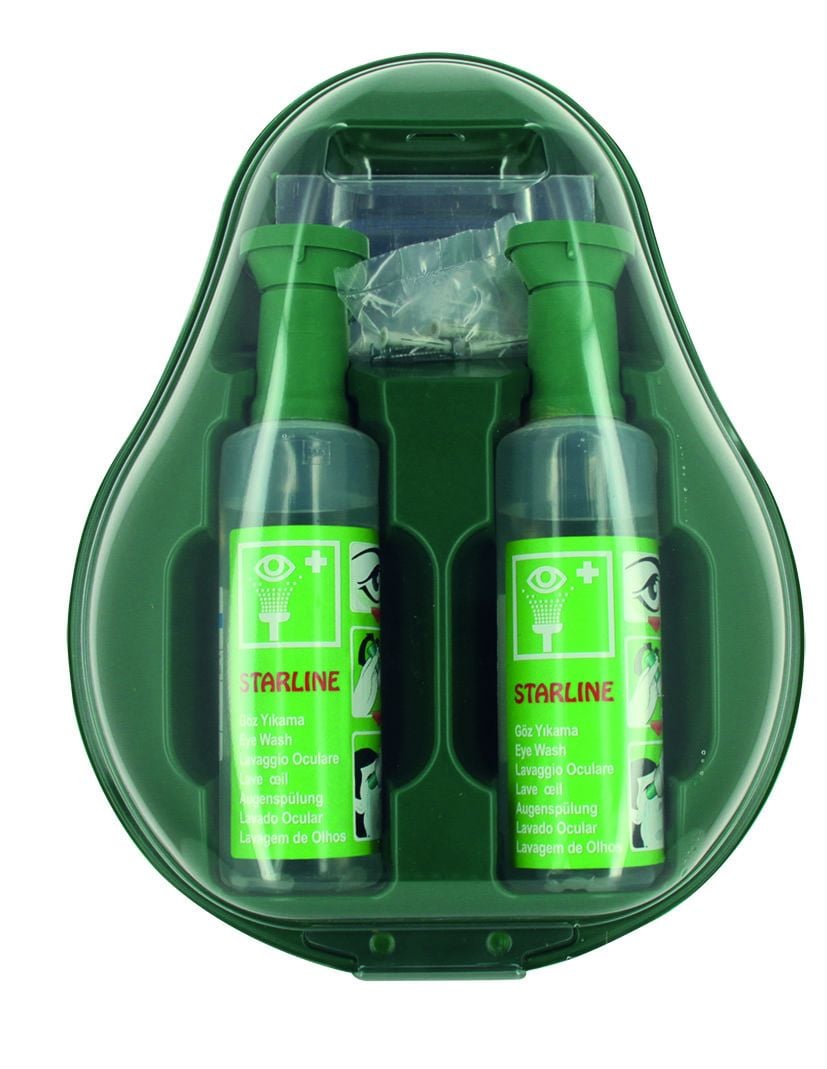 Starline CPS023 Göz Duşu Seti Duvara Asılabilir 500 ml (ACQ425) iş güvenliği ekipmanı