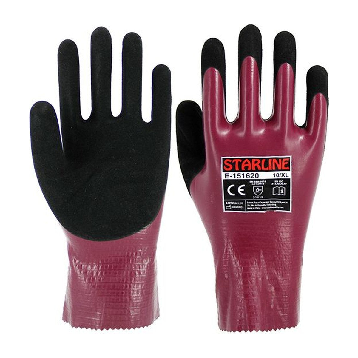 Starline E-151620 Köpük Nitril Kaplı İş Eldiveni – görsel 2