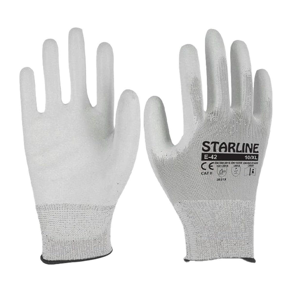 Starline E-42 Antistatik PU Kaplı Hassas Montaj Eldiveni