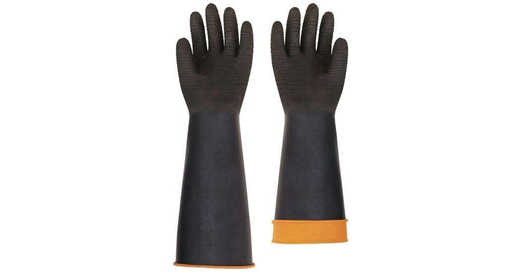 Starline H2-45 Tırtıklı Doğal Kauçuk İş Eldiveni 45 cm (Yoğun Yağlı Ortam) iş güvenliği ekipmanı