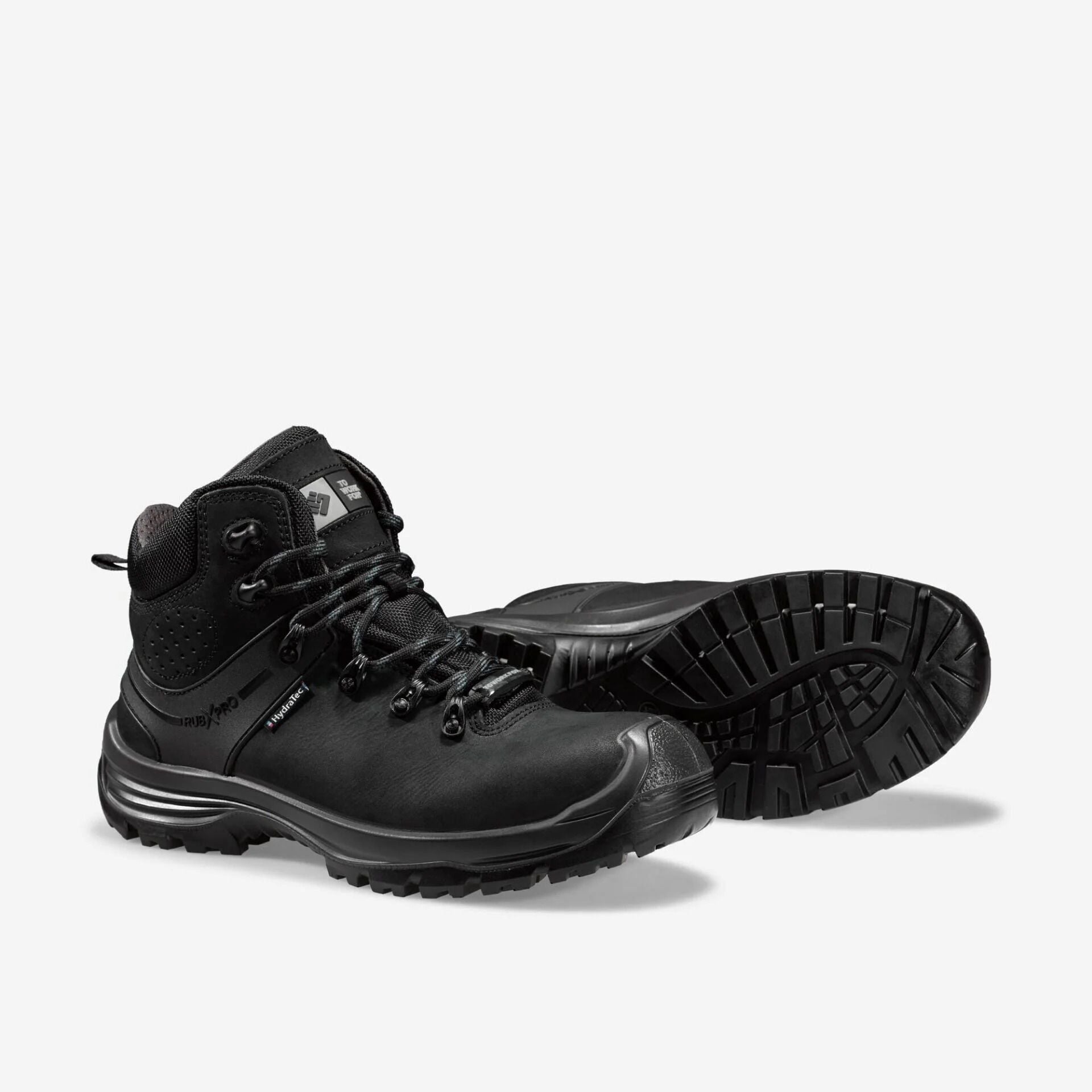 Toworkfor Hiker Black S3 SRC WRU Kompozit Burun İş Botu Su Geçirmez iş güvenliği ekipmanı