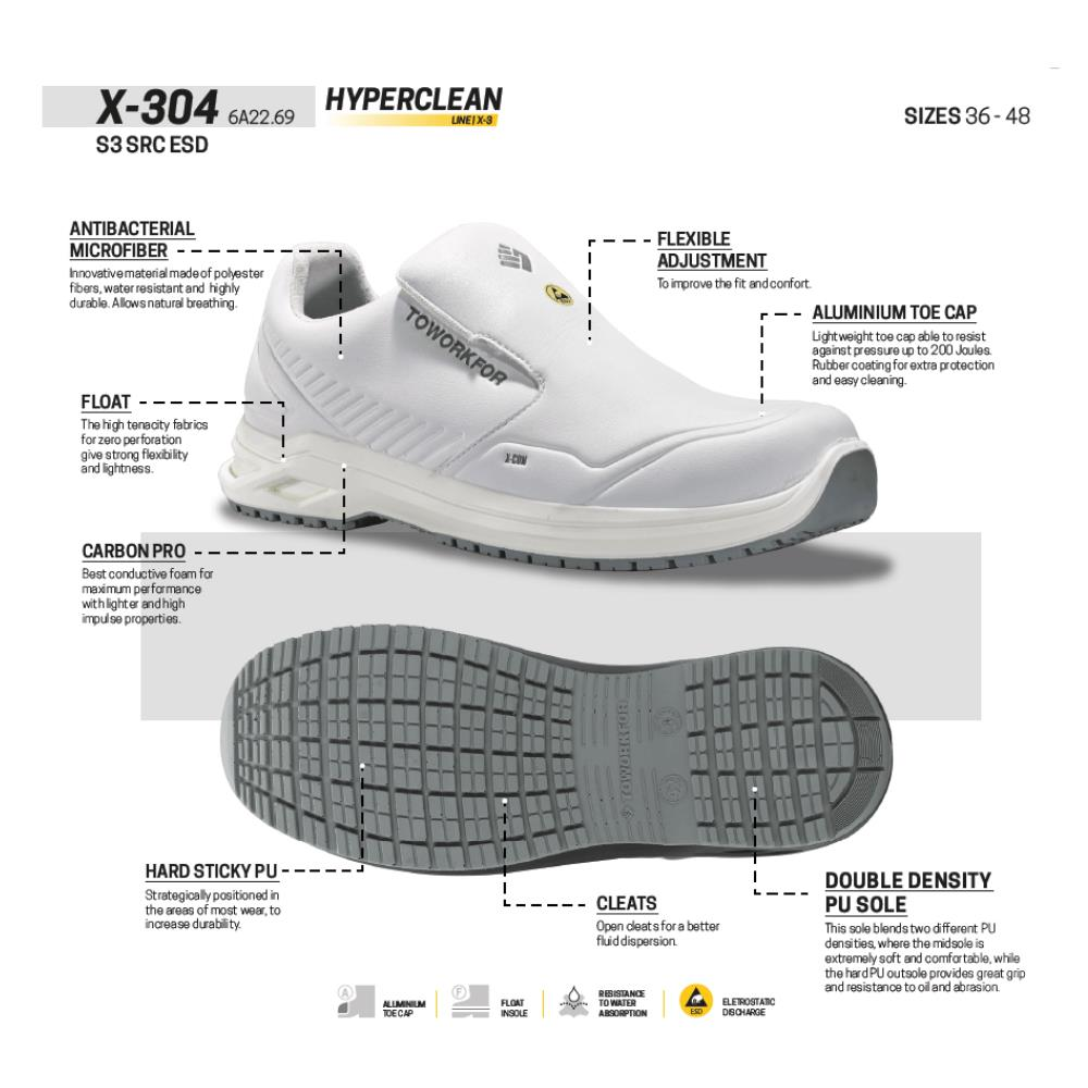 Toworkfor X-304 S3 iş güvenliği ürünü