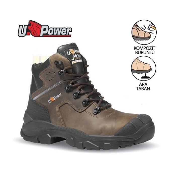 U-Power Greenland S3 SRC Kompozit Burun İş Botu iş güvenliği ekipmanı