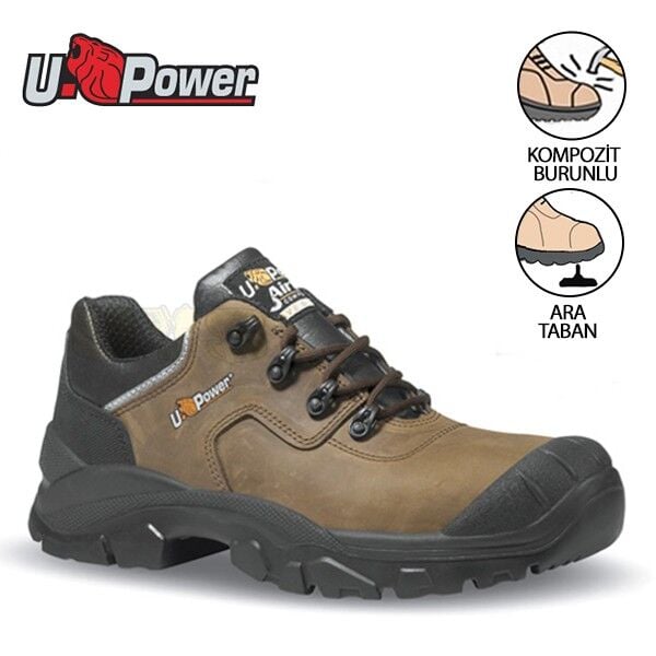 U-Power Quebec S3 SRC Kompozit Burunlu İş Ayakkabısı iş güvenliği ekipmanı