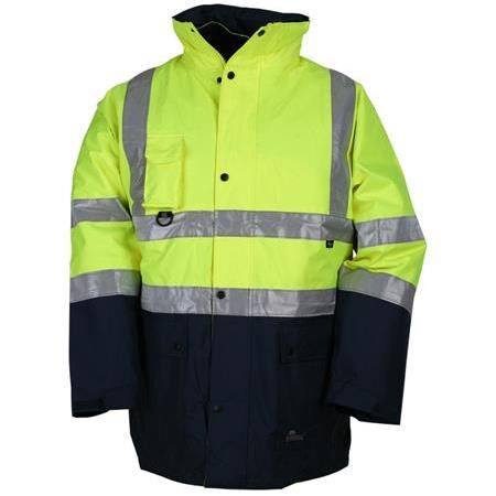 Vizwell™ 300 D Oxford  Reflektörlü İki Renkli Parka iş güvenliği ekipmanı