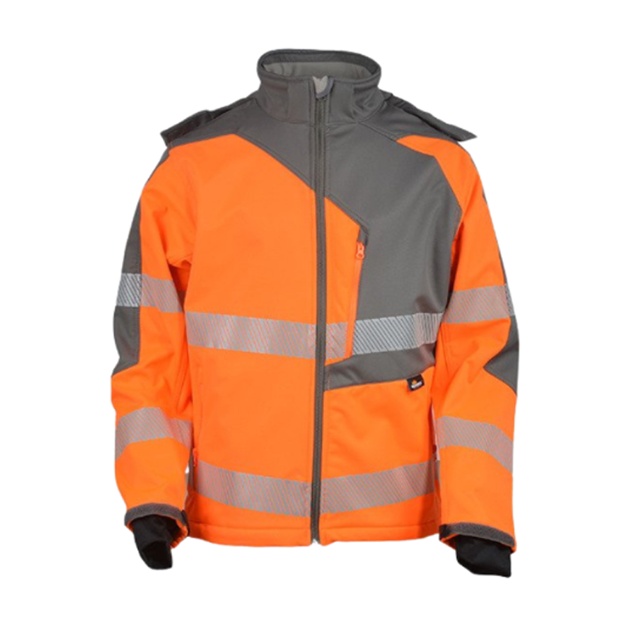 Vizwell™ Reflektörlü Softshell Model Teknik Mont iş güvenliği ürünü