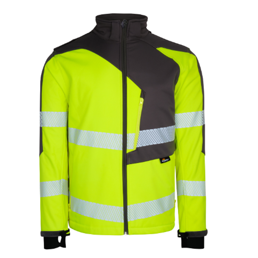 Vizwell™ Reflektörlü Softshell Model Teknik Mont iş güvenliği ekipmanı