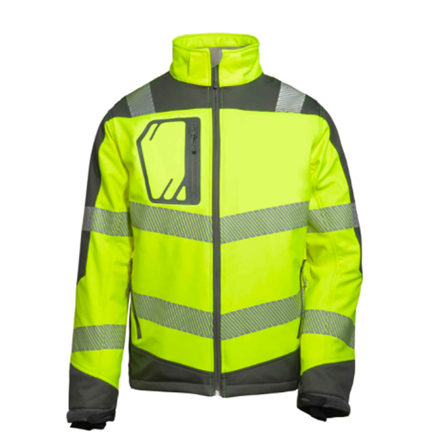Vizwell™ Reflektörlü Termal Softshell Model  Mont iş güvenliği ekipmanı
