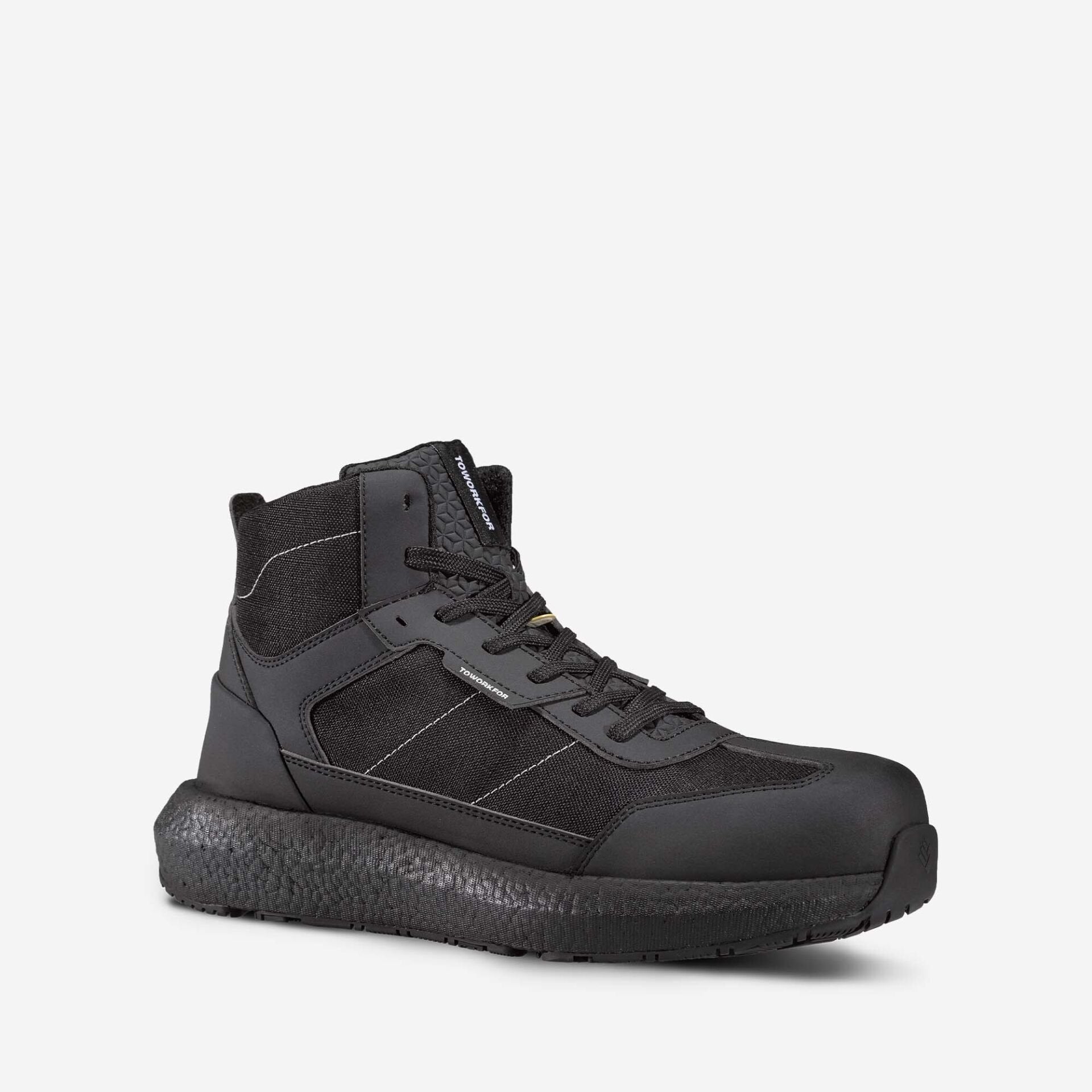 Zero All Black Boot | S3S | SR | ESD Kompozit Burun İş Botu