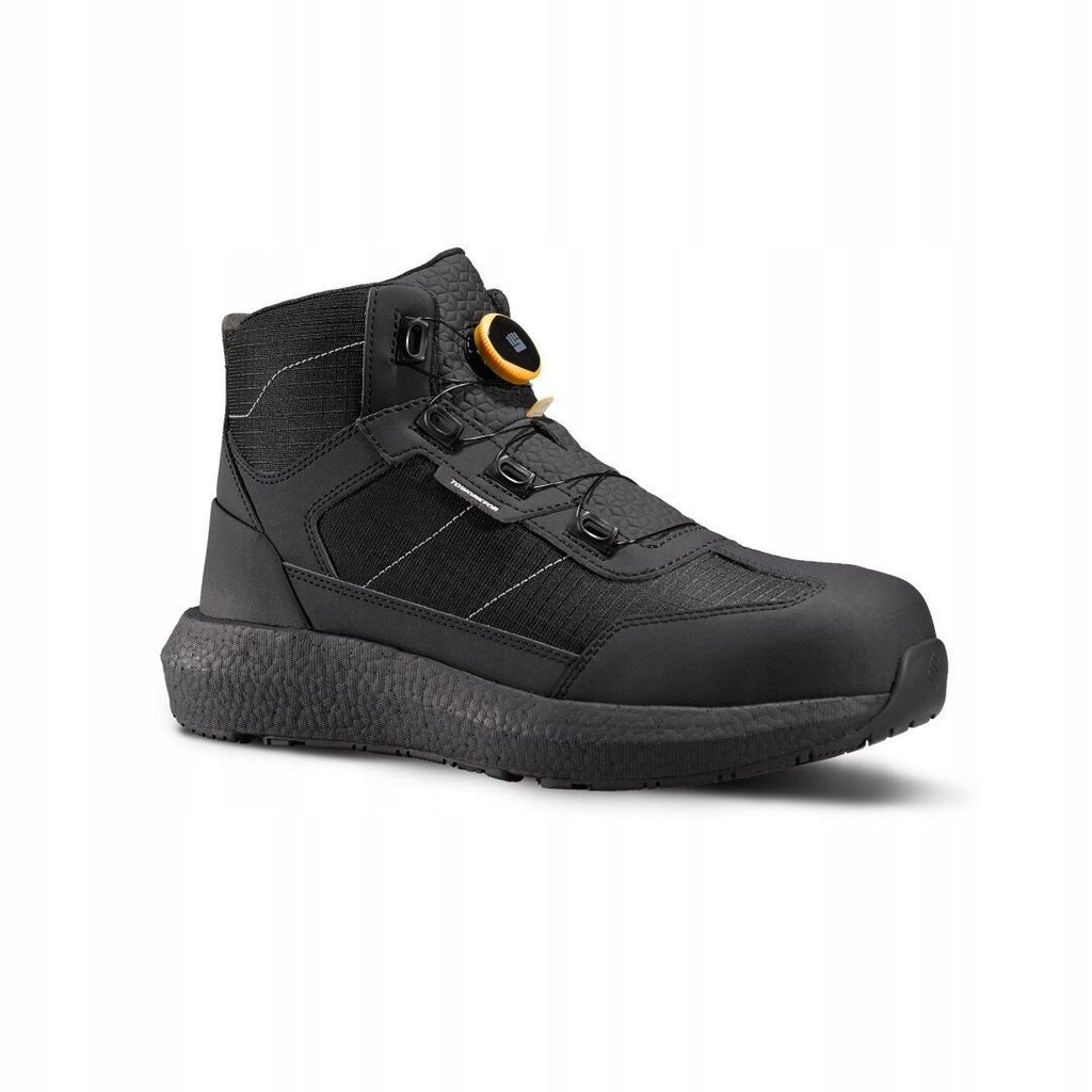 Toworkfor Zero All Black Fast Fit  | S3S | SR | ESD Kompozit Burun İş Botu