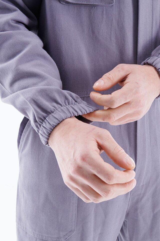 Safesawa Boy Tulum | İşçi Tulumu Pamuklu Gri 245 gsm