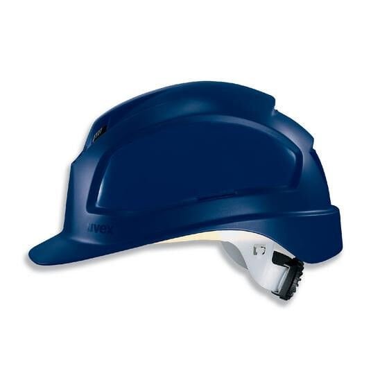 Uvex 9772530 BWR- Mavi Baret Uzun Siper + HDPE +  6 Nokta İçlik + Ter Bandı | EN 397
