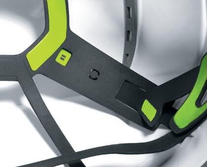 Uvex 9772040 IES- Beyaz Baret Mühendis HDPE Havalandırma+  6 Nokta İçlik + Ter Bandı | EN 397