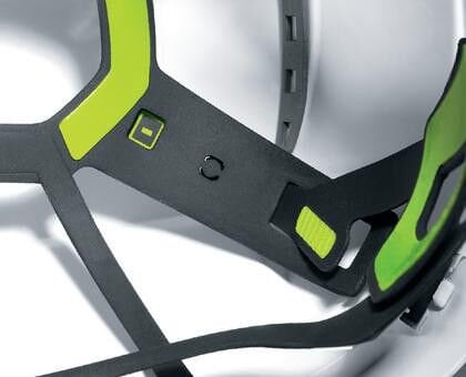 Uvex 9772040 IES- Beyaz Baret Mühendis HDPE Havalandırma+  6 Nokta İçlik + Ter Bandı | EN 397