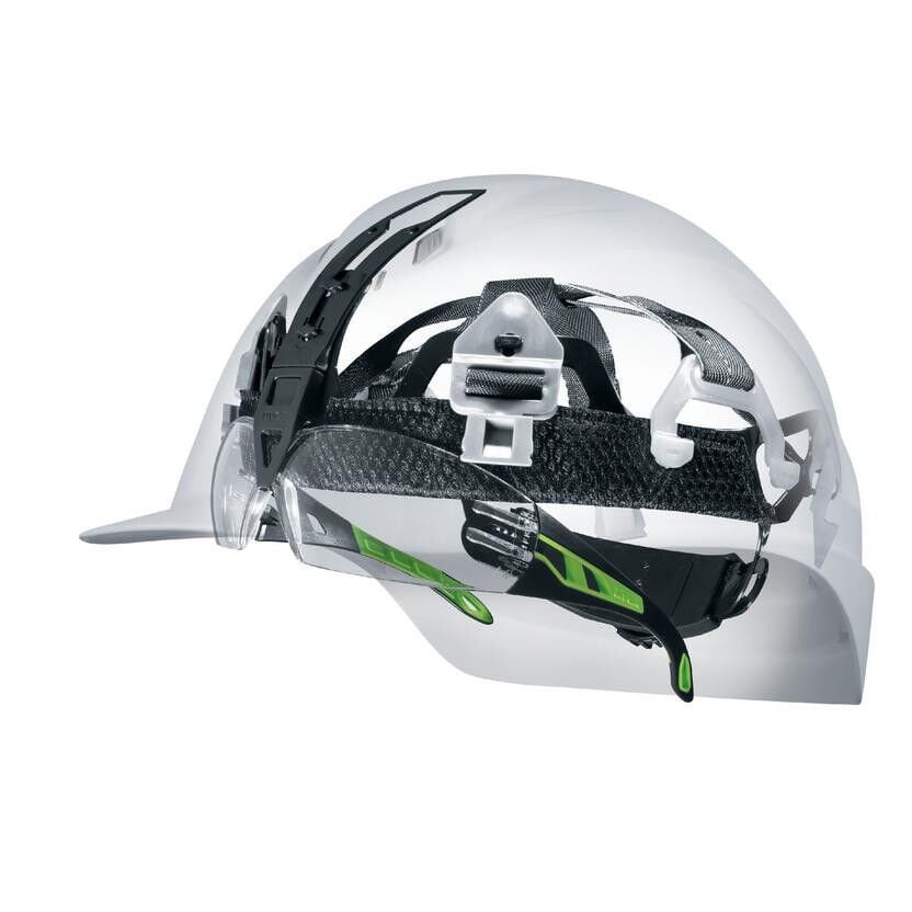 Uvex 9772040 IES- Beyaz Baret Mühendis HDPE Havalandırma+  6 Nokta İçlik + Ter Bandı | EN 397