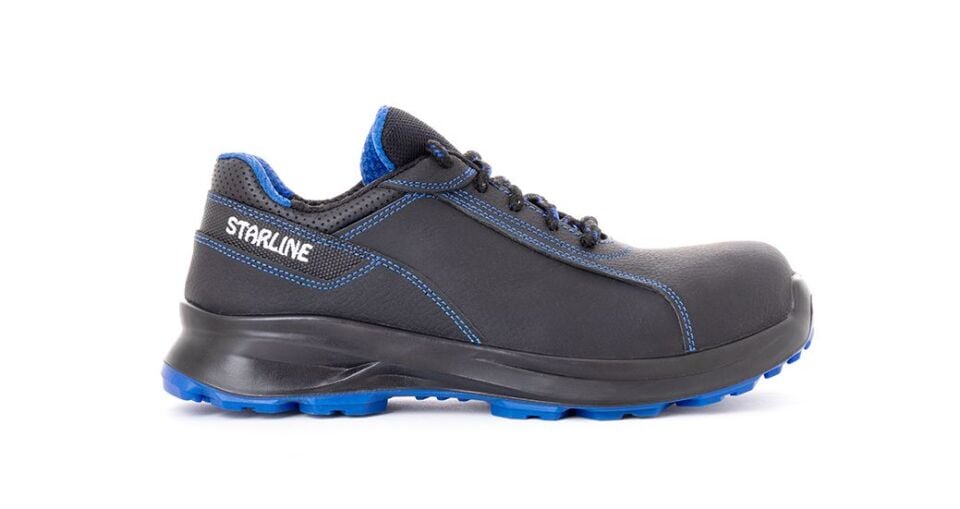 Starline STL-9010 S2 SRC Deri Kompozit Burunlu İş Ayakkabısı