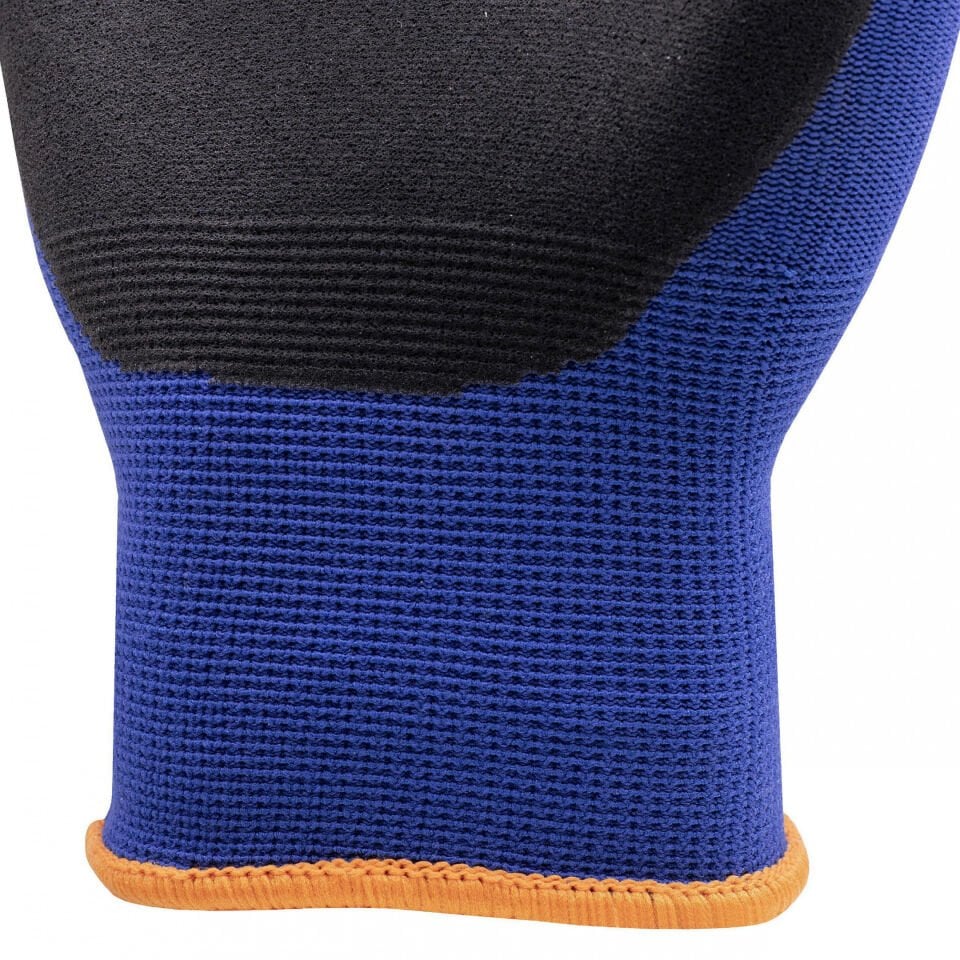 Uvex 60027 Athletic Lite Mikro Köpük NBR | Hafif ve Nefes Alabilen Montaj Eldiveni Mavi - Siyah