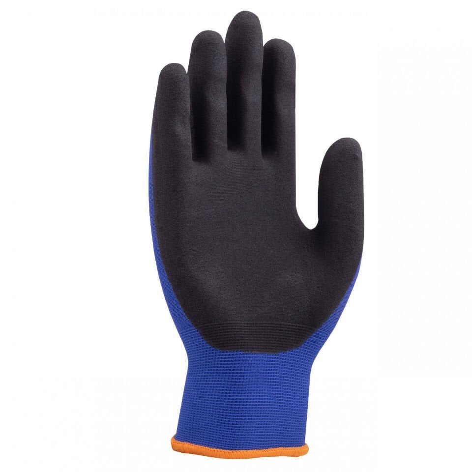 Uvex 60027 Athletic Lite Mikro Köpük NBR | Hafif ve Nefes Alabilen Montaj Eldiveni Mavi - Siyah