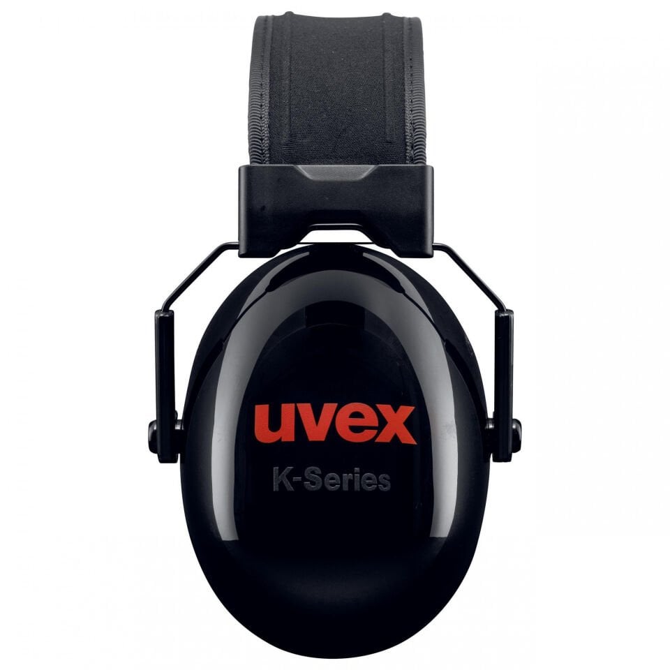 Uvex 2630030 K30  Katlanır Kafa Bantlı Kulaklık | 36 dB | Kırmızı - Siyah | EN 352-3