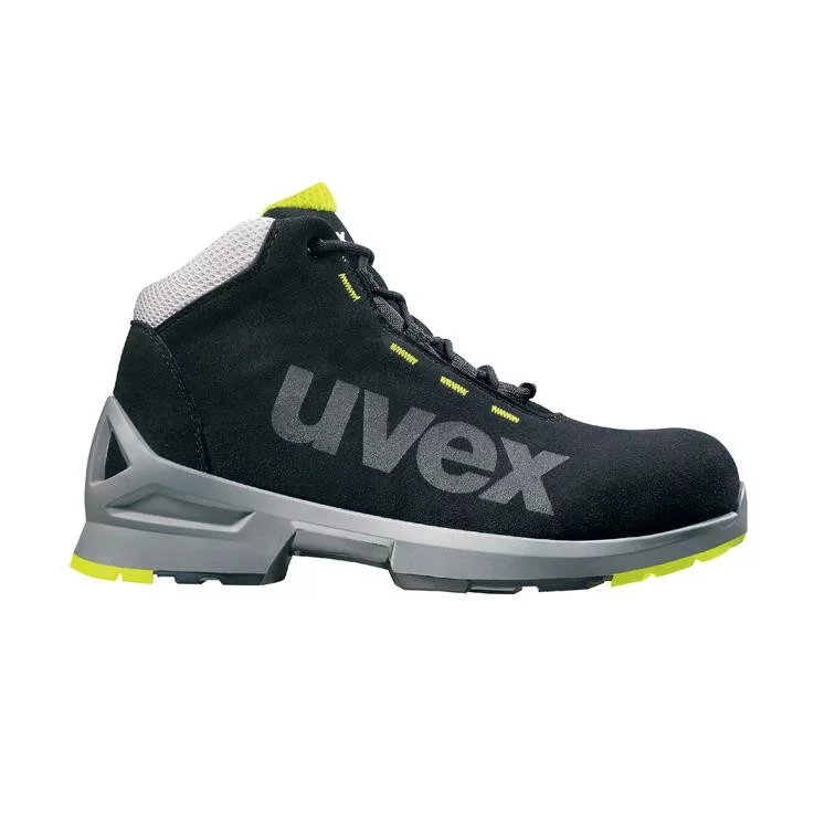 Uvex 8545 S2 SRC ESD Süet Deri Kompozit Burunlu Bağcıklı İş Botu