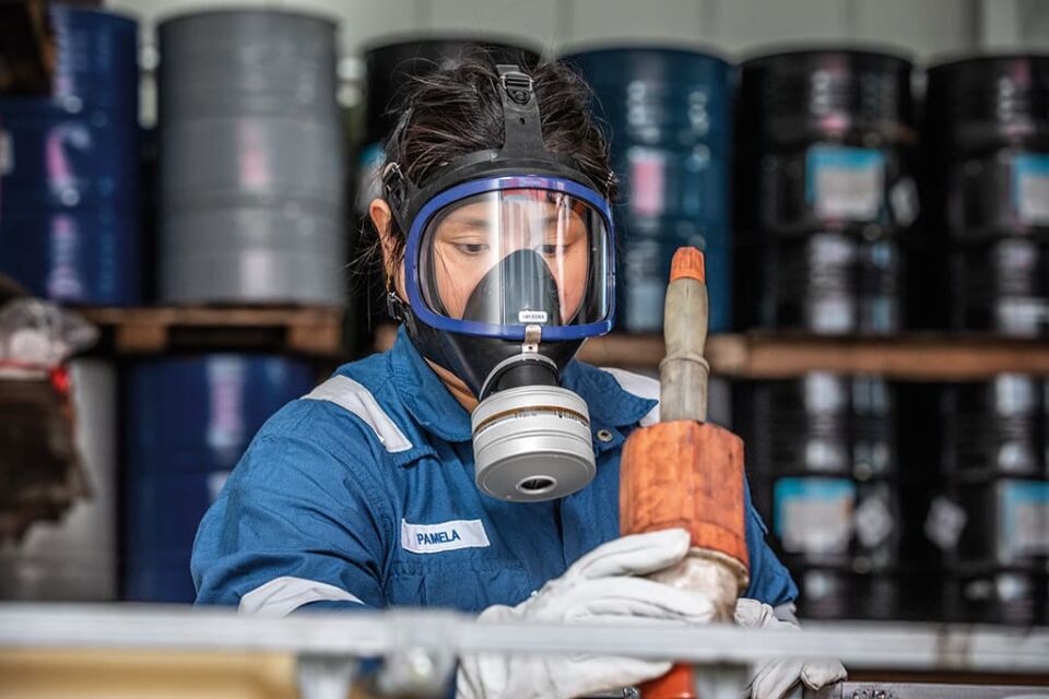 Dräger X-plore 6300 Tam Yüz Maskesi | EN 148-1 | EPDM | 180° Vizör