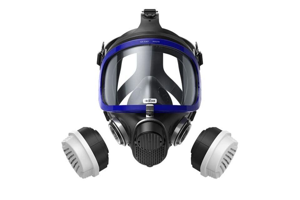 Dräger X-plore 5500 Tam Yüz Maskesi | Bayonet Filtre Uyumlu | Geniş Görüş ve Maksimum Koruma