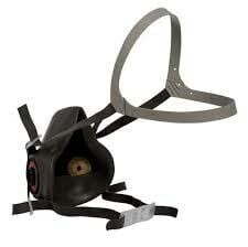 3M 6300 Yarım Yüz Solunum Maskesi Büyük Boy (L)