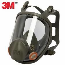 3M 6900 Tam Yüz Maskesi Büyük Boy (L)