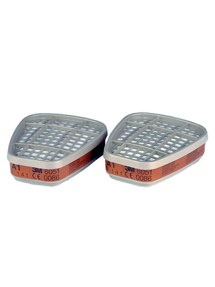 3M 6051 A1 Organik Gaz ve Buhar Filtresi (2'li Paket)