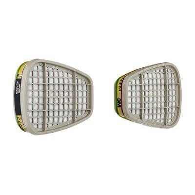 3M 6059 ABEK1 Organik İnorganik Asit Gaz ve Buhar Filtresi