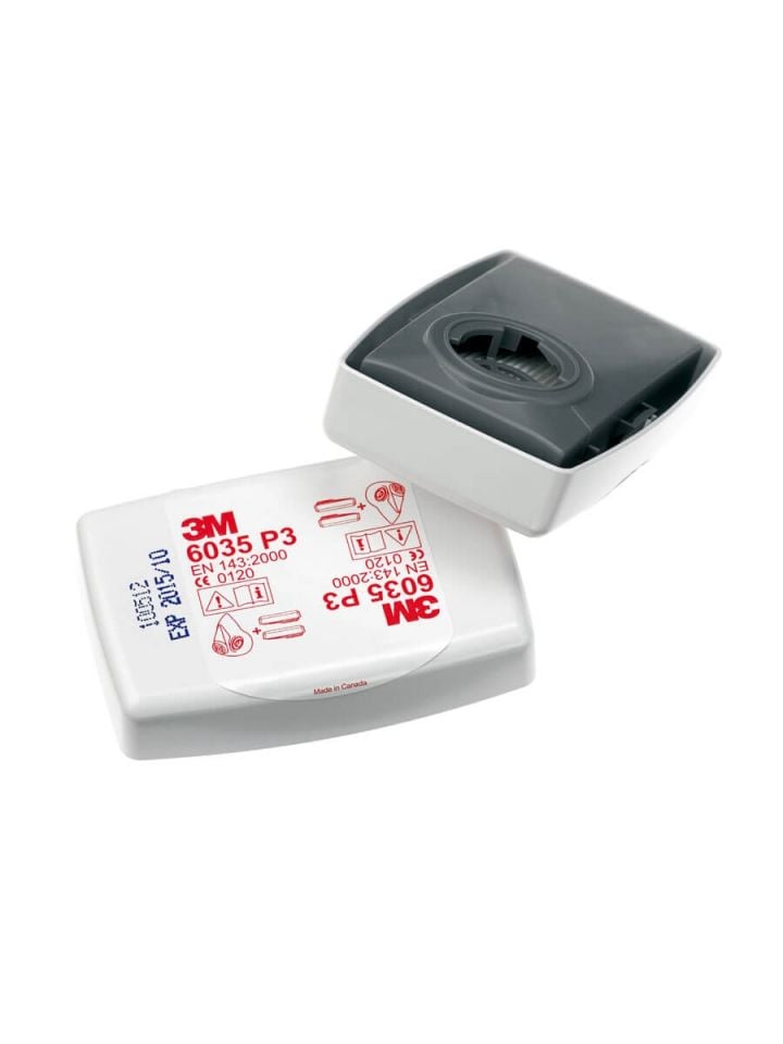 3m 6035 Organik P3 R Solo Partikül Filtresi 2'li Paket