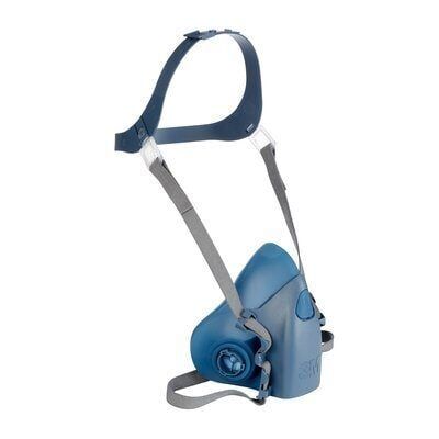 3M 7502 Yarım Yüz Gaz ve Toz Maskesi Orta Boy (Hızlı Tak-Çıkar)