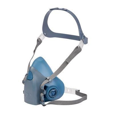 3M 7502 Yarım Yüz Gaz ve Toz Maskesi Orta Boy (Hızlı Tak-Çıkar)