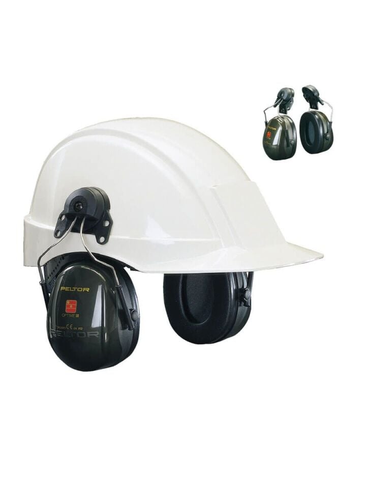 3M Peltor Optime II H520P3E Barete Takılabilir Kulaklık 30 dB