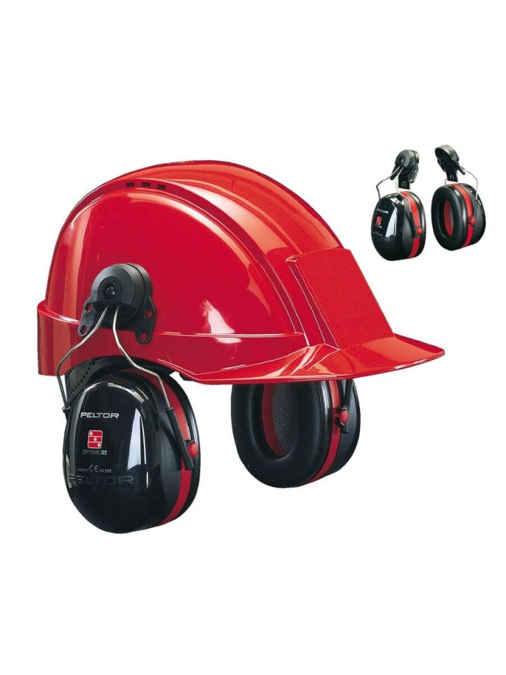 3M Peltor Optime III H540P3E Barete Takılabilir Kulaklık 35 dB