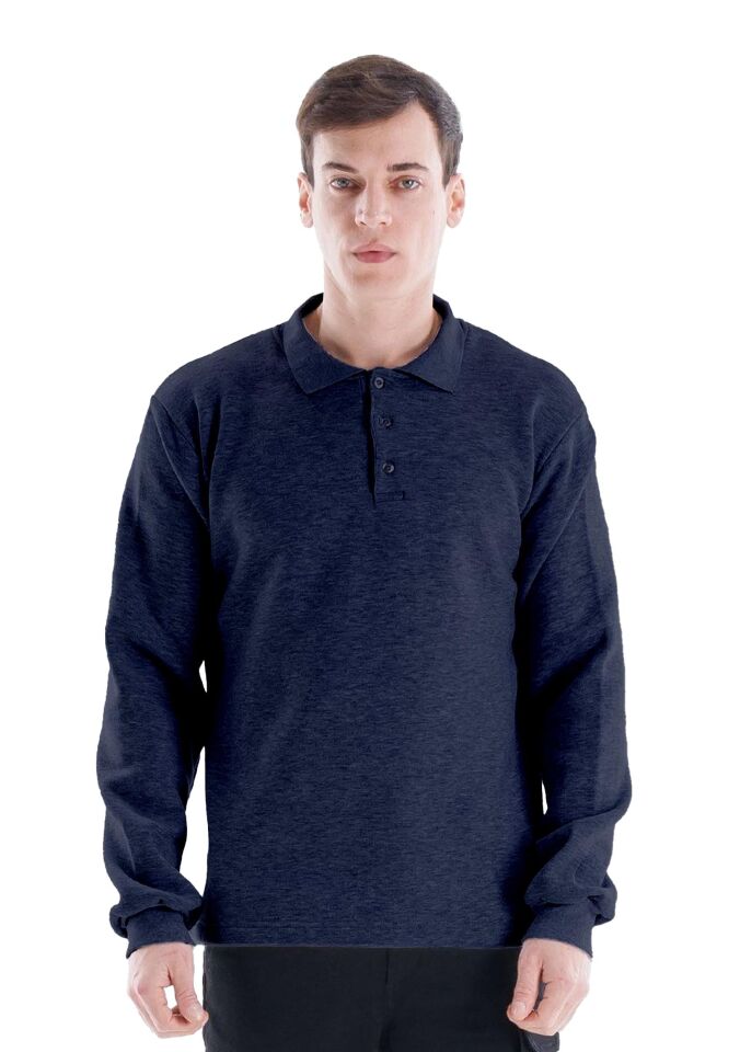 Safesawa Elegans Polo Yaka Sweatshirt 320 gsm