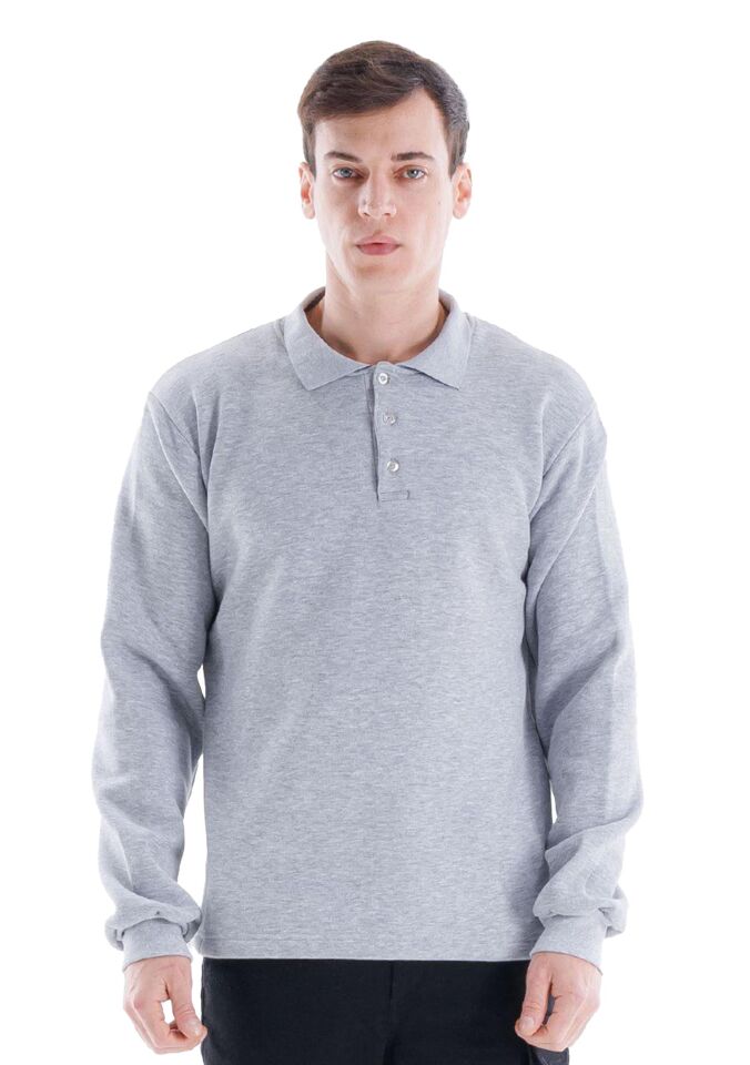 Safesawa Elegans Polo Yaka Sweatshirt 320 gsm