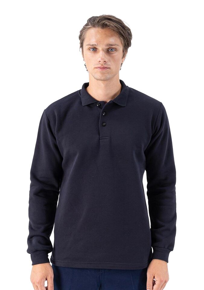 Safesawa Elegans Polo Yaka Sweatshirt 320 gsm