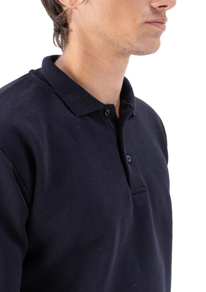 Safesawa Elegans Polo Yaka Sweatshirt 320 gsm