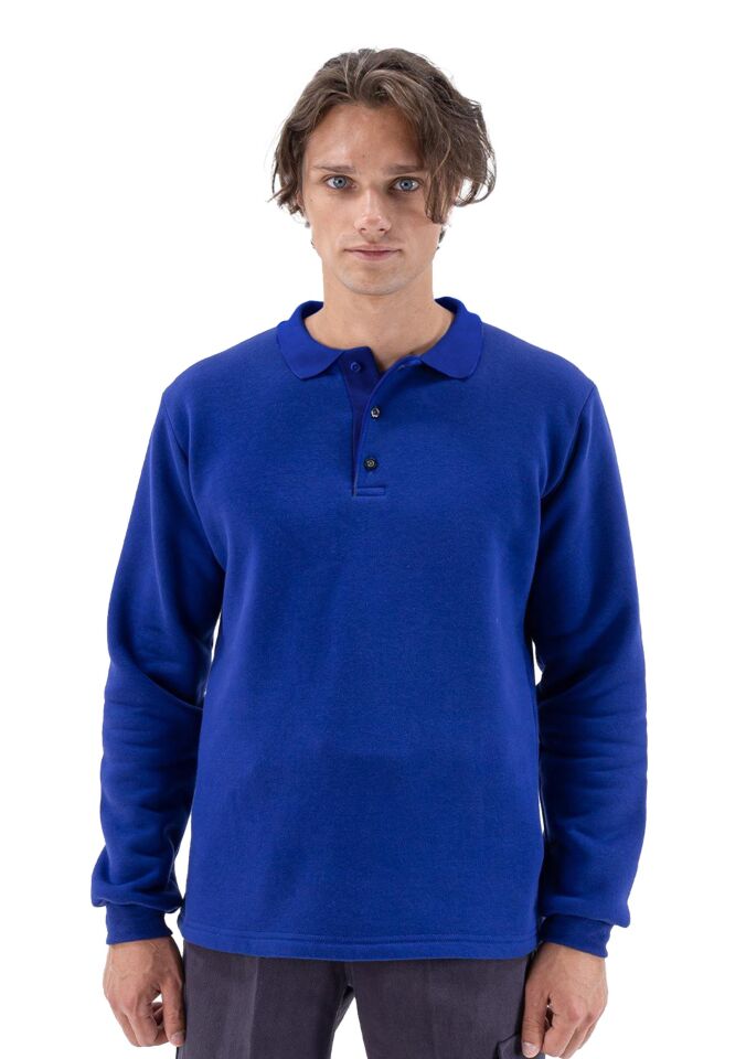 Safesawa Elegans Polo Yaka Sweatshirt 320 gsm