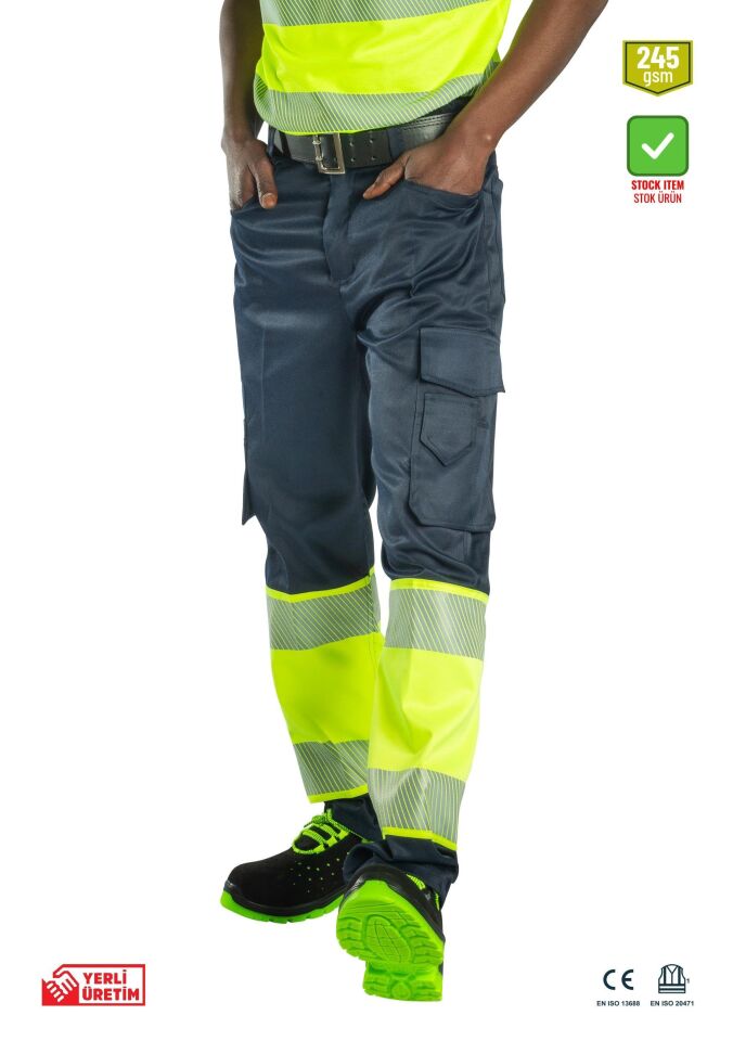 Alaska Hi-Vis Pantolon Reflektörlü İş Pantolonu